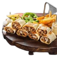 Veg. Manchurian Shawarma - 8 inches