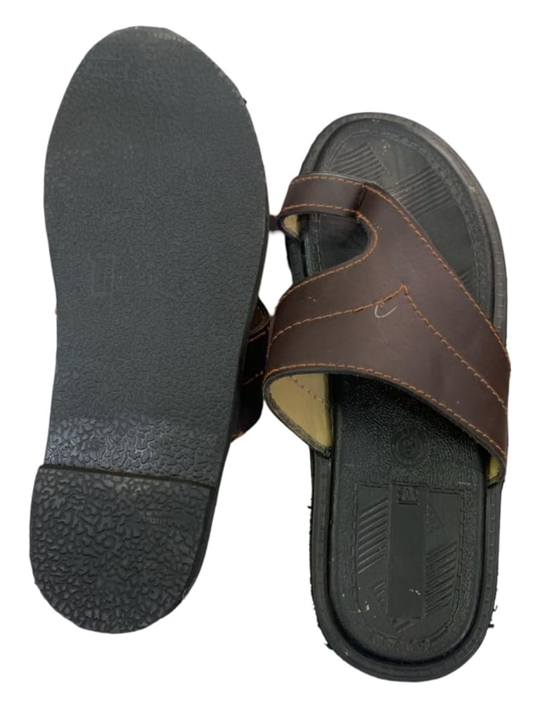 Handmade Leather Slipper for Men view 2