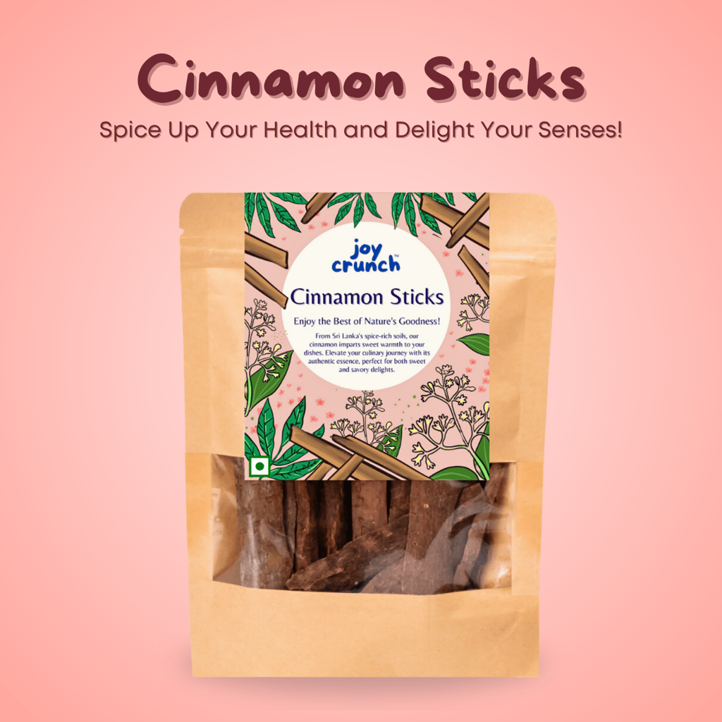 Joy Crunch Premium Cinnamon Stick 100g | Srilankan Cinnamon Sticks Original | Antioxidant Rich | Unpolished Dalchini Cinnamon Stick view 2