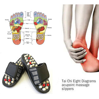 Acupressure Spring Action Massage Slippers Accu Paduka view 2