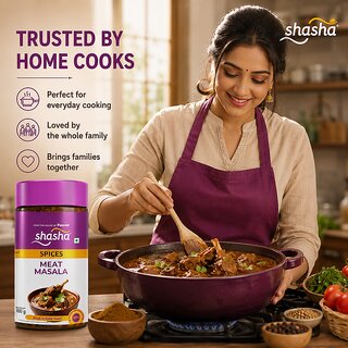 Shasha Meat Masala - 100gm view 2
