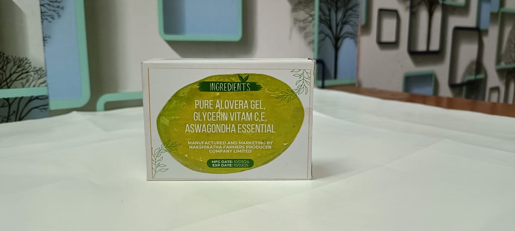 Aloe vera soap view 2
