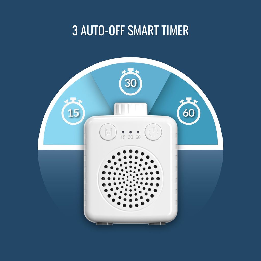 Sleep by Saregama Carvaan - Portable White Noise Player with 20 Soothing Sounds for Better Sleep view 2