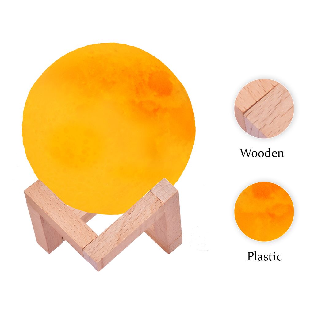 Moon Light Lamp | Moon Lamp | Moon Light | Personalised Moon Lamp | 3D Moon Lamp | Moon Night lLght | Led Moon Light | Moon Floor Lamp | Aesthetic Moon Lamp view 2