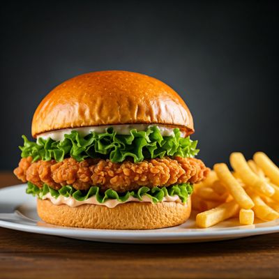 Zinger Chicken Burger