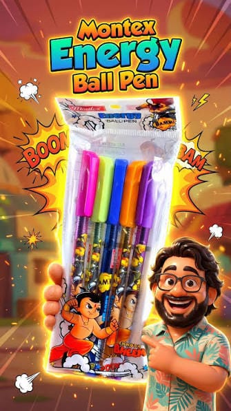 Montex Energy Ballpen - Blue(10pcs) view 2