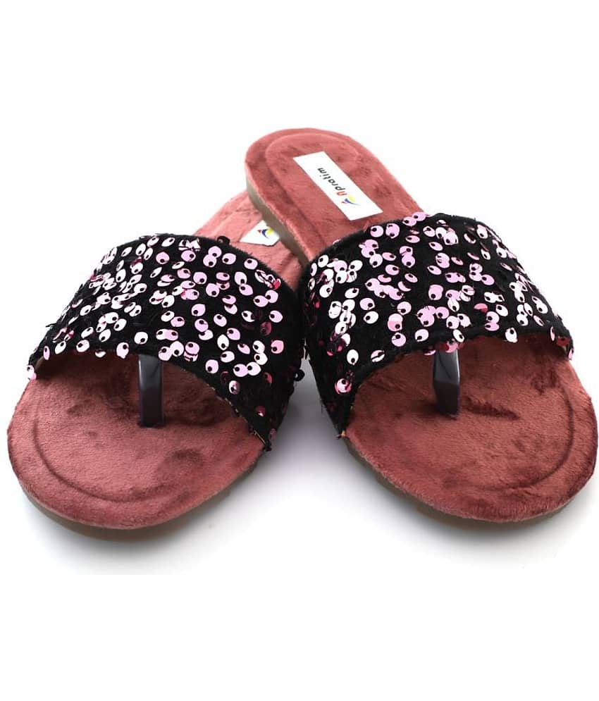 Apratim - Peach Women's Flats view 2