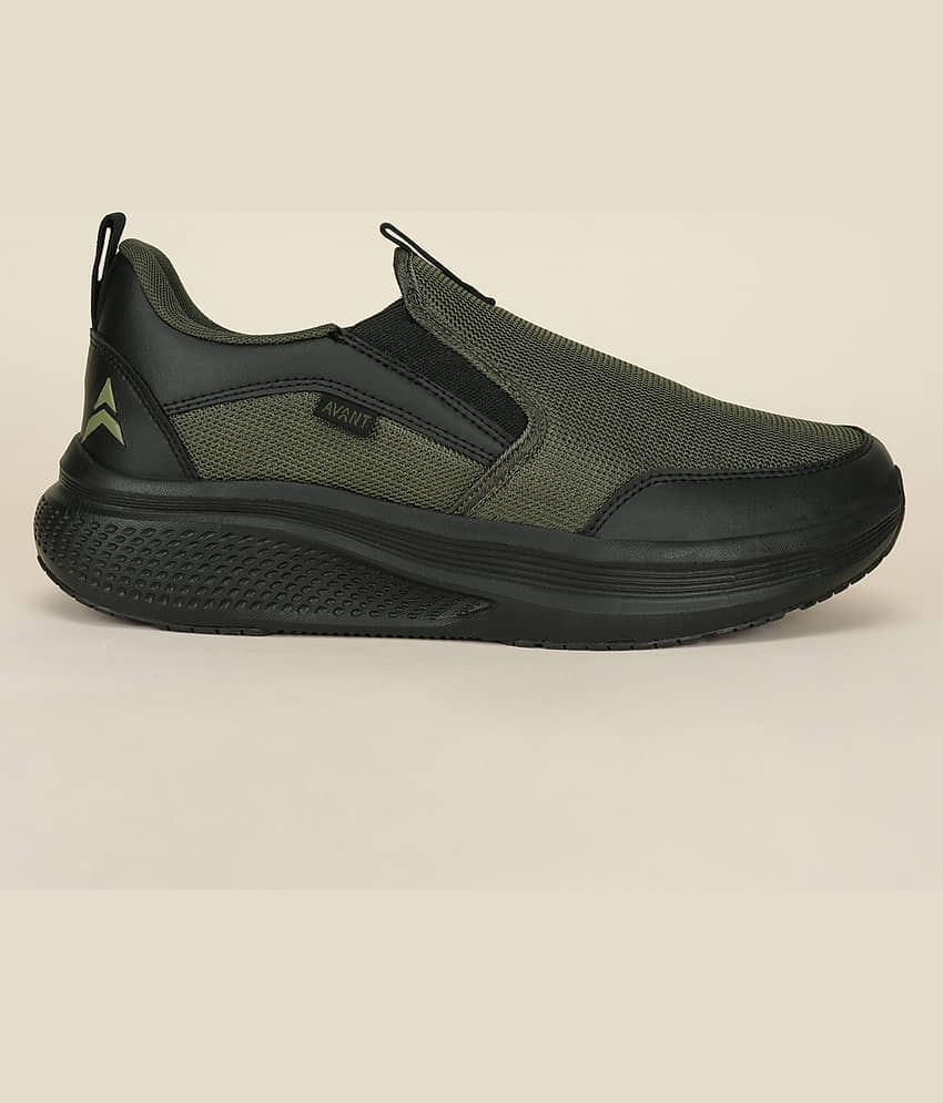 Avant PaceWalk Olive Men's Sports Running Shoes view 2