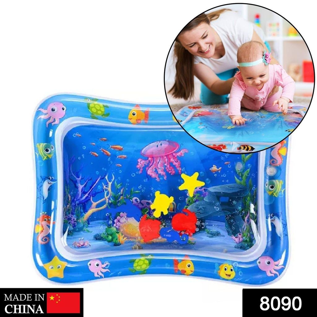 Mat, Baby Water Mat Inflatable Baby Play Mat Activity Center for Infant Baby Toys 3 to 15 Months, Baby Gifts for Boys Girls(Assorted Design) view 2