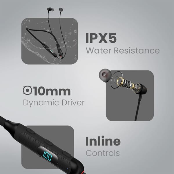 Portronics Harmonics Z8 Bluetooth Wireless in Ear Earphones view 2