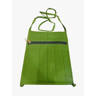 Green Women Sling Bag handcrafted shoulder sling bag for womens view 2