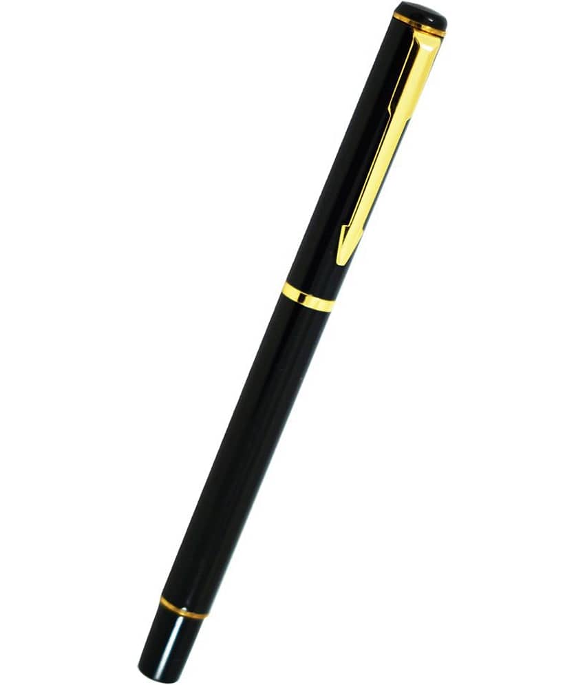 Auteur 801 Black Metal Body Smooth and Elegant Roller Ball Pen. view 2
