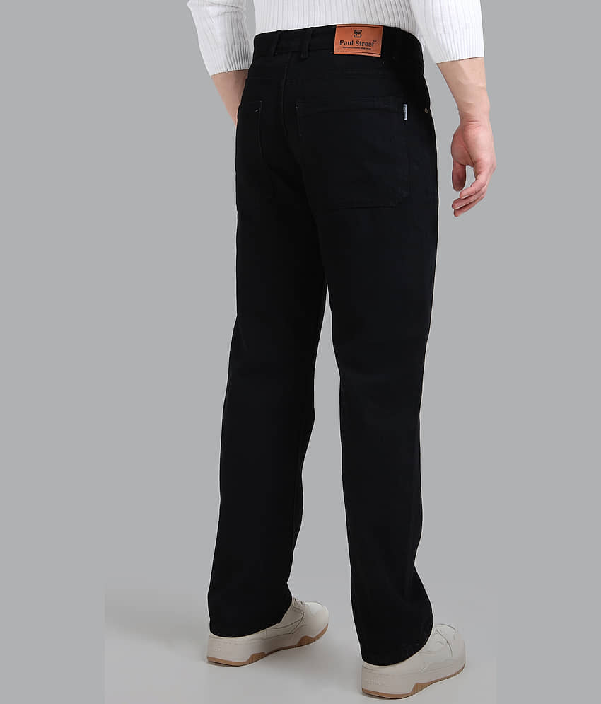 Paul Street Relaxed Clean Look Men's Jeans - Black ( Pack of 1 ) view 2