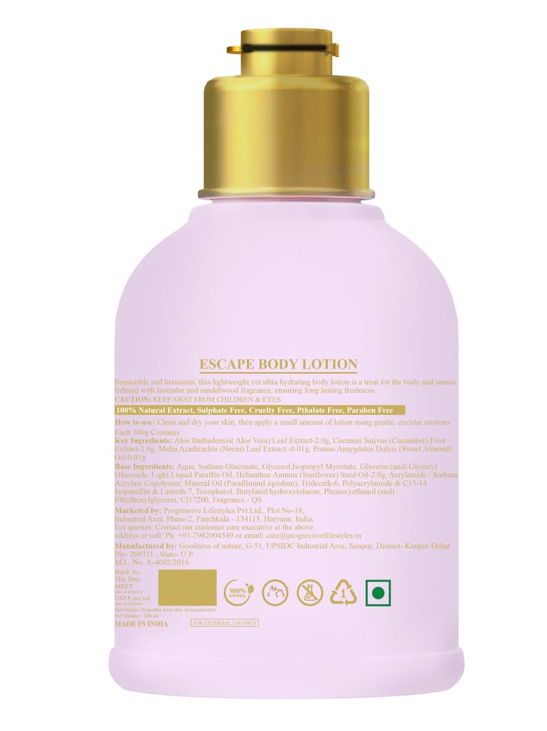 Carlton London women Escape body Lotion - 180ml view 2