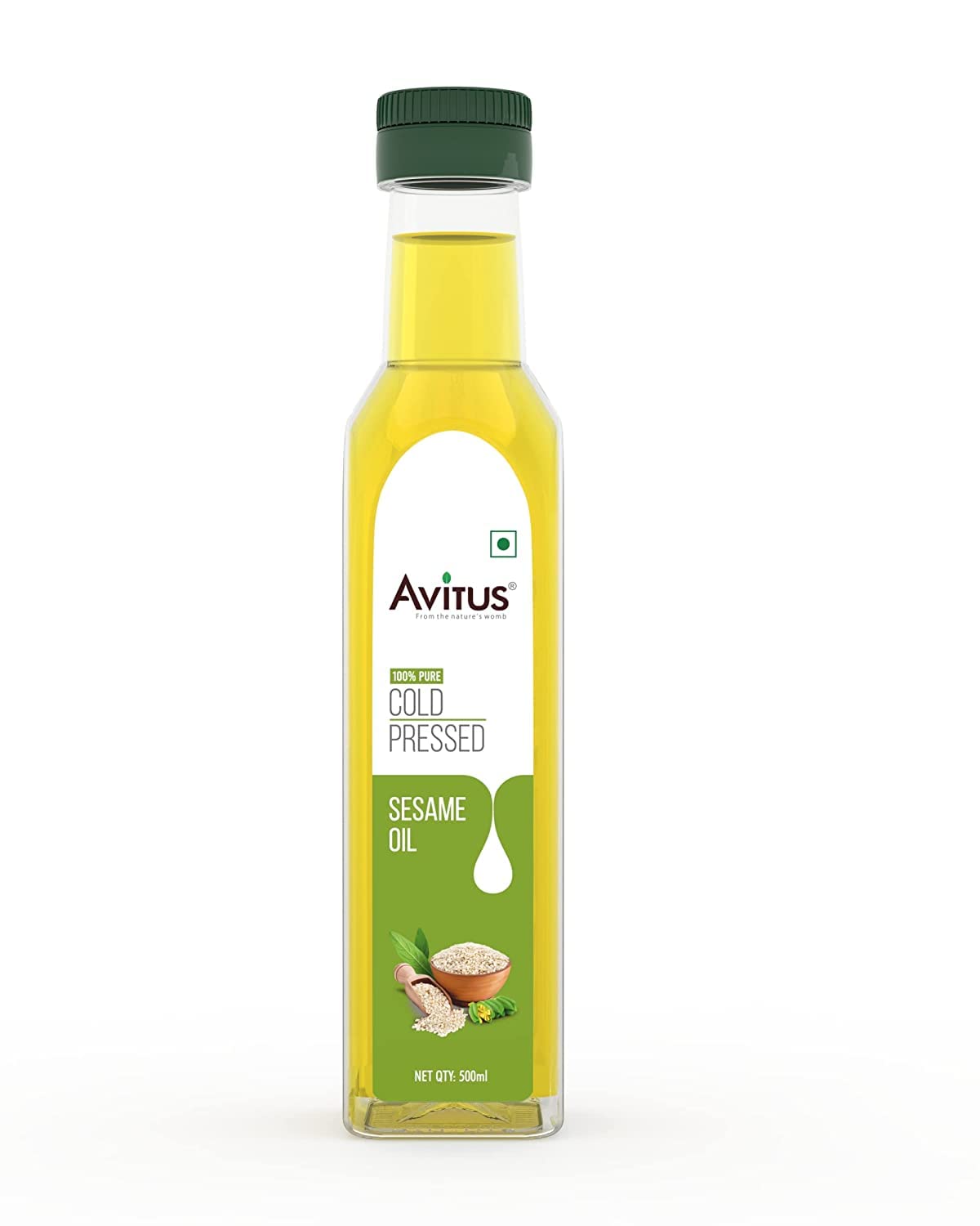 Avitus Cold Pressed Sesame Oil, 500 ml