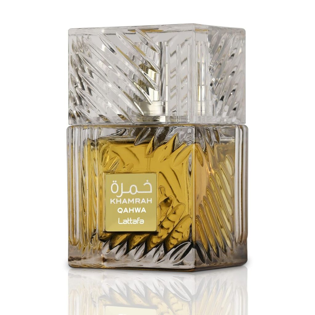 Lattafa Khamrah Qahwa EAU DE PARFUM Natural Spray 100 ml 3.4 FI.OZ view 2
