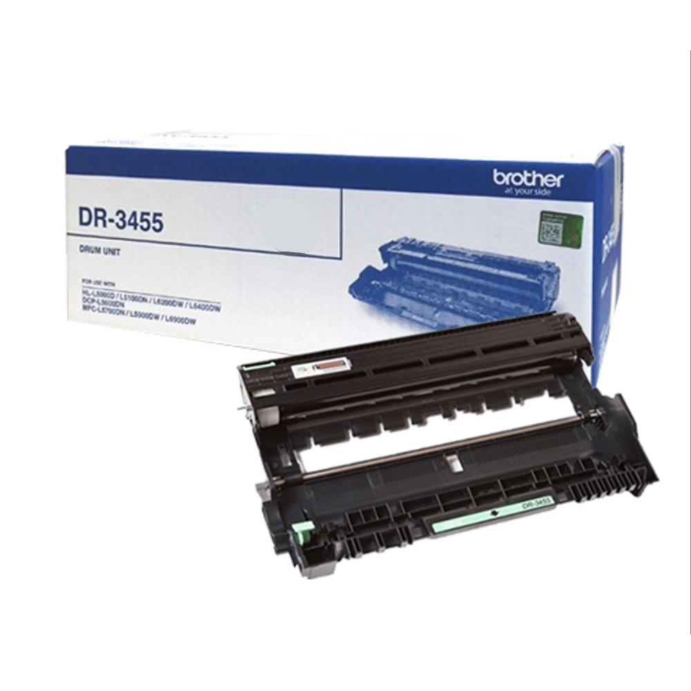 Brother DR-3455 Drum Cartridge / Drum Unit – Original Imaging Drum | Compatible with HL-L5000D, HL-L5100DN, HL-L6200DW, DCP-L5600DN, MFC-L5900DW Printers view 2