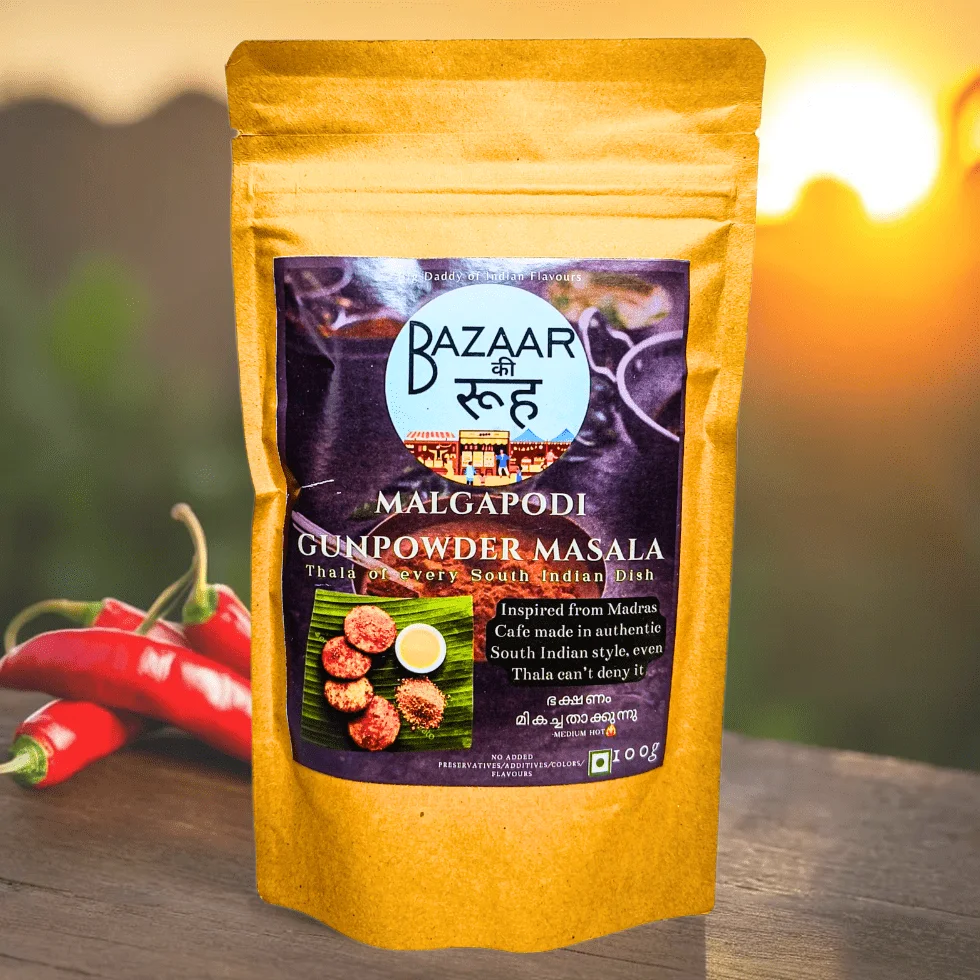Malgapodi Gunpowder Idli Masala authentic Podi Powder 100g