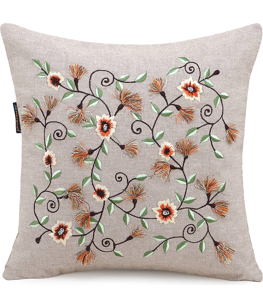 mezposh Single Cotton Cushion Covers 40X40 cm (16X16) view 2