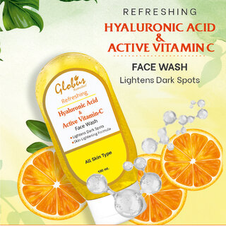Globus Remedies Hyaluronic Acid Vitamin C Face wash 100 ml view 2