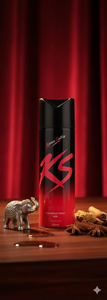 Kama Sutra Big Bazaar Combo, Deo for Men, Spark, 150ml (Buy 1 Get 1, 2 Pieces) Promo Pack view 2
