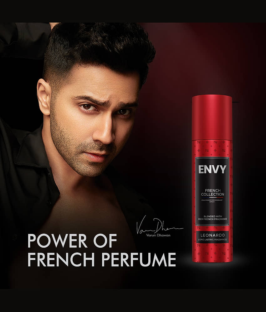 Envy French Collection George & Leonardo Deodorant Spray For Men 120 ml Each (Pack of 2) view 2