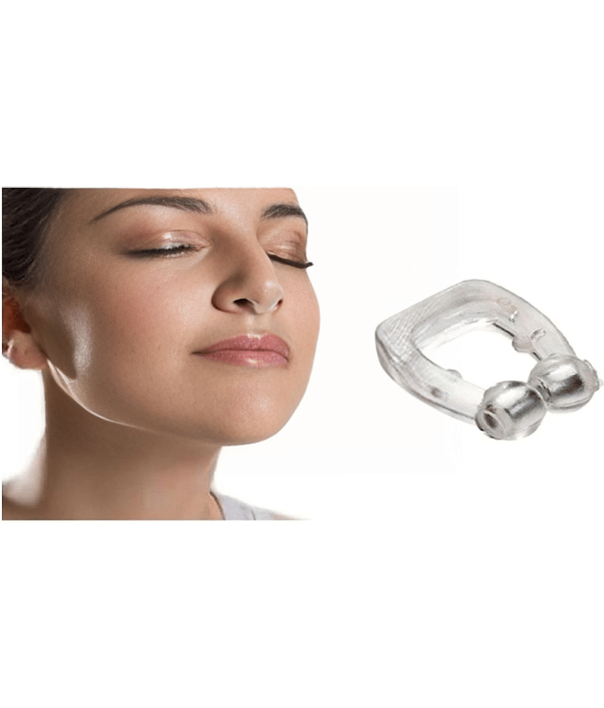 Dust n Shine Anti Snoring Device For Ease Breathing, Stop Snoring Silicone Magnetic Nose Clip Relieve Snore Sleeping Aid Devices For Women & Men (Pack of 1) view 2