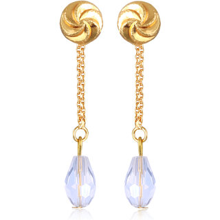 Vivastri Daily wear Changeable Latkan Screw Back Stud Earring for Women and Girls [VIVA2697ERG] view 2