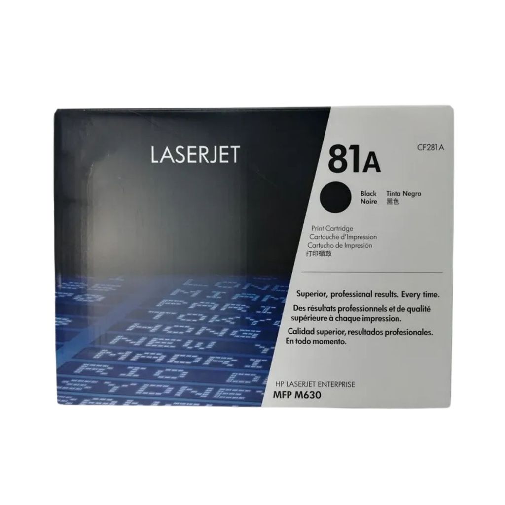 HP 81A Black Original LaserJet Toner Cartridge (CF281A) view 2