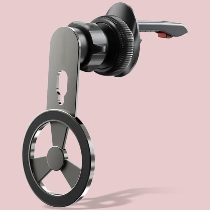 DHRUVINSRI 360° Rotatable & Foldable Air Vent Magnetic Phone Holder (1 Pc)