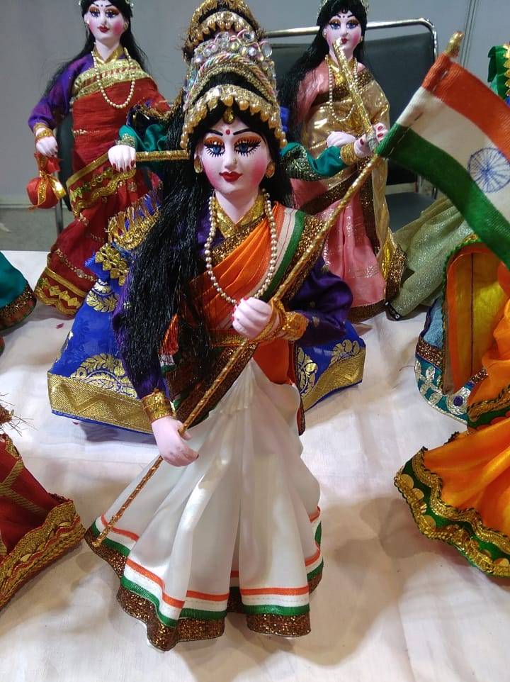 Doll Made with Wooden Stick