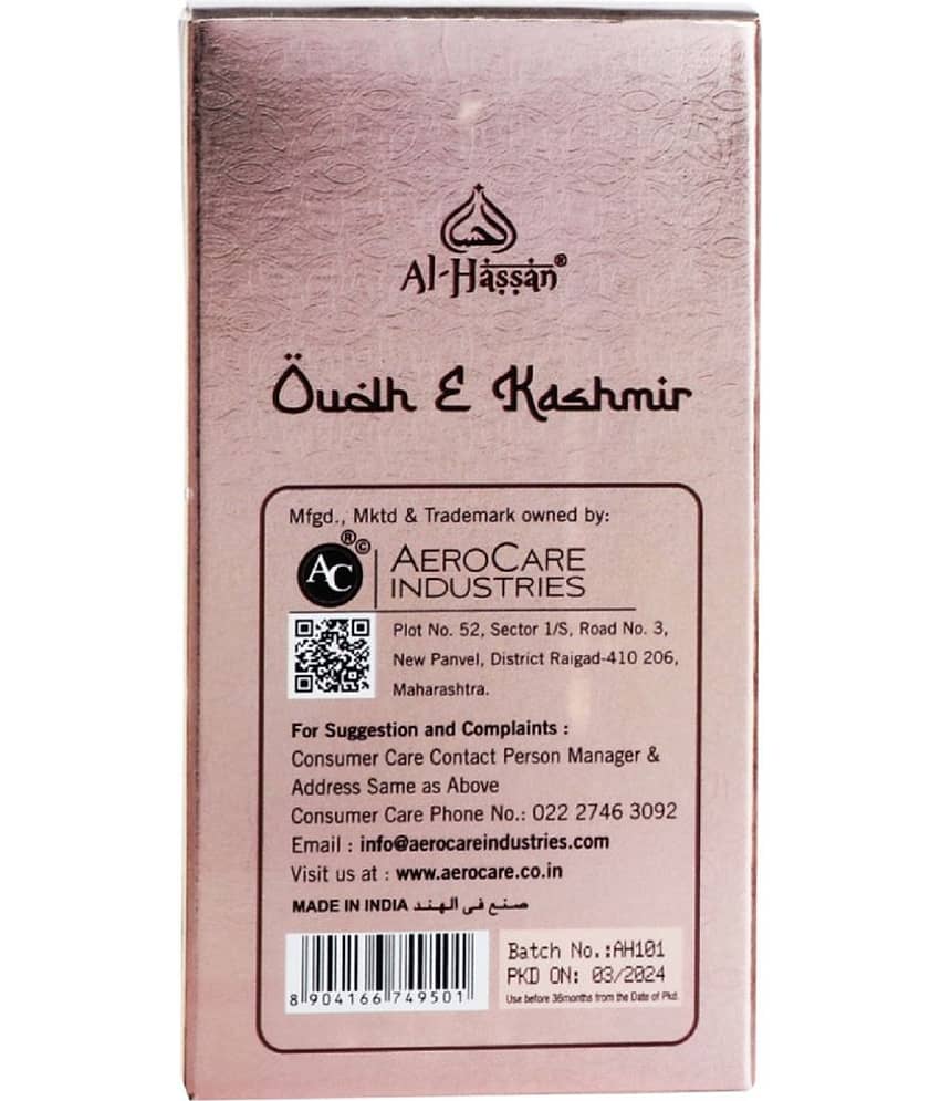 Al - Hassan Oudh E Kashmir Attar For Men & Women Alcohol-free ittar Roll on 6 ml (Pack of 1) view 2