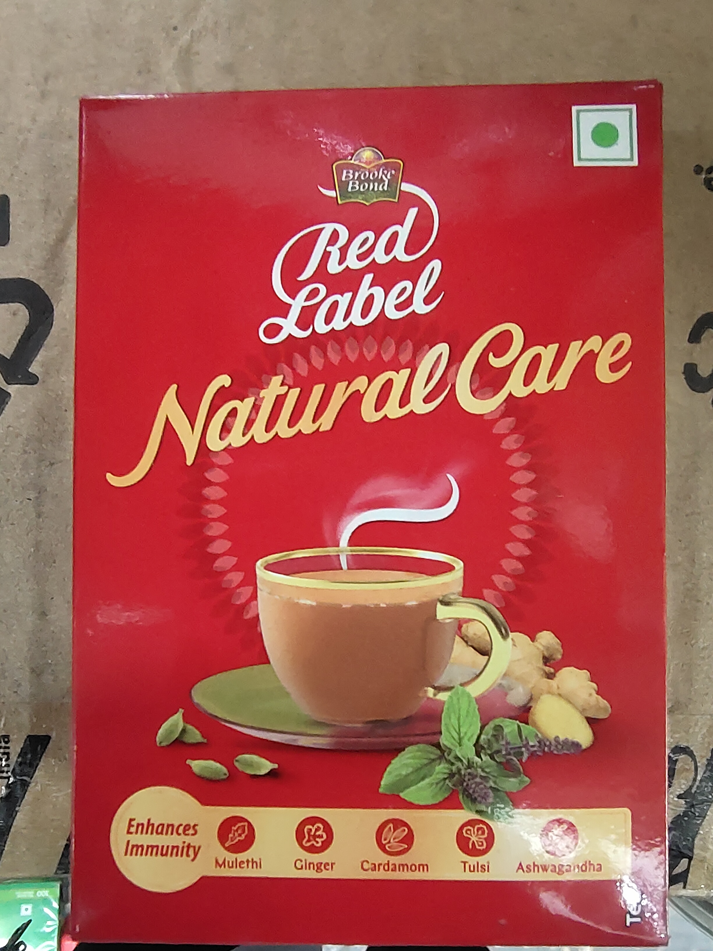 Brooke bond Red label natural care with 5 ayurvedic ingredients