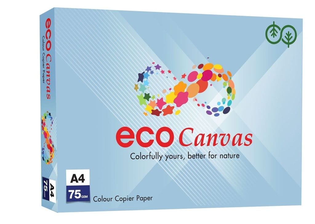 JK Ecocanvas Green : 75 GSM - A4 (Box pack containing 5 reams)