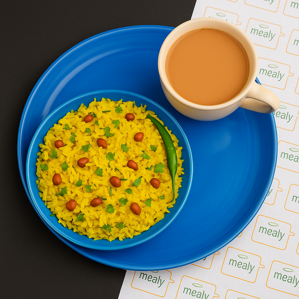 Chai with poha