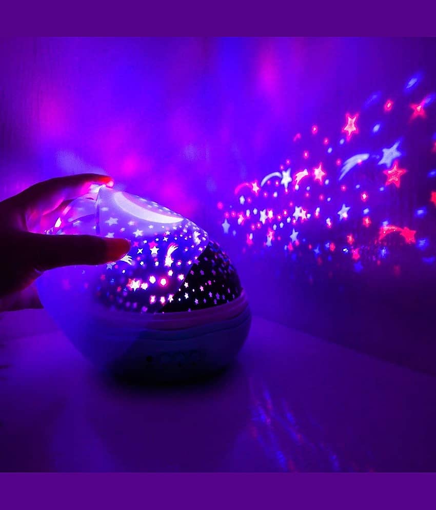 BHAVYTA COSMETIC - Multicolor Night Lamp ( Pack of 1 ) view 2