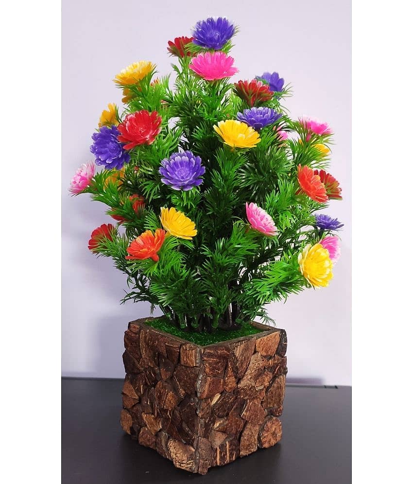 BAARIG - Multicolor Sunflower Artificial Flower ( Pack of 1 ) view 2