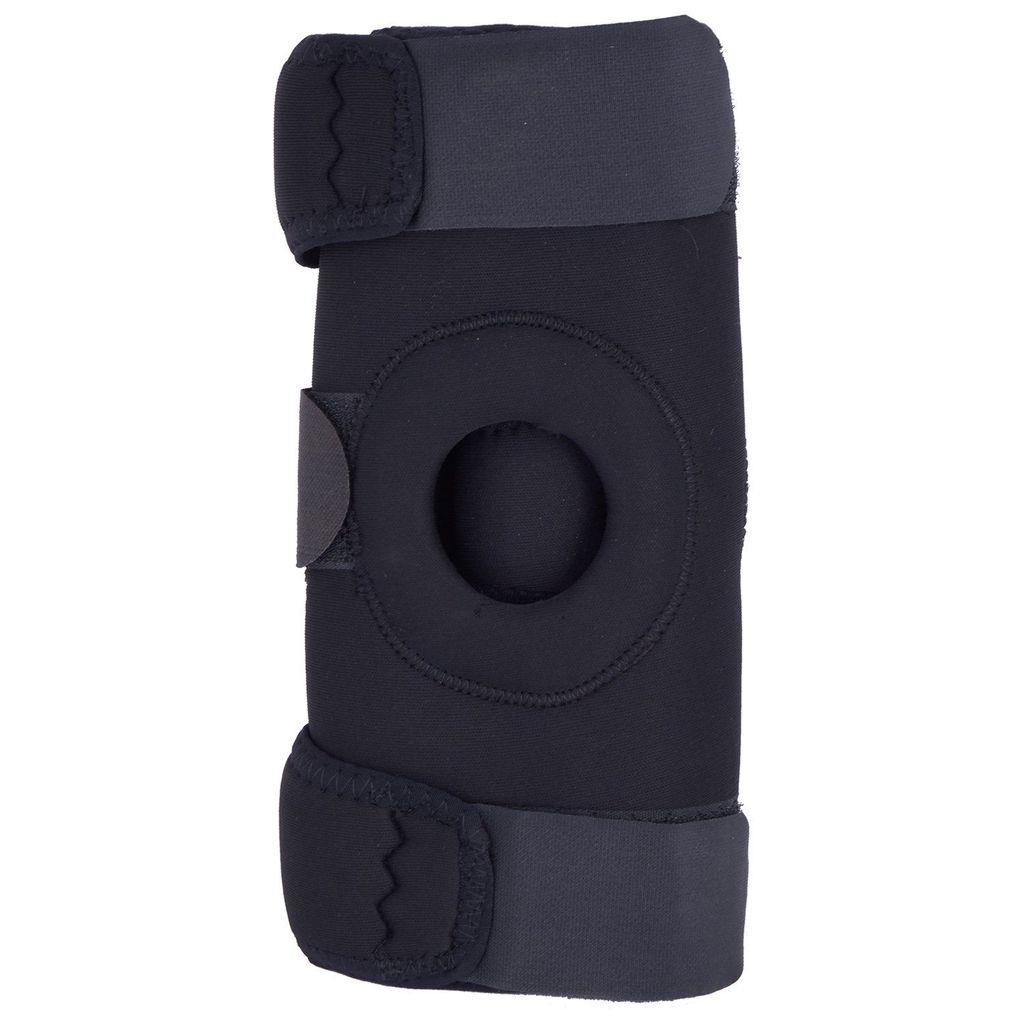 Hinged Knee Support Open Patella (Black) view 2