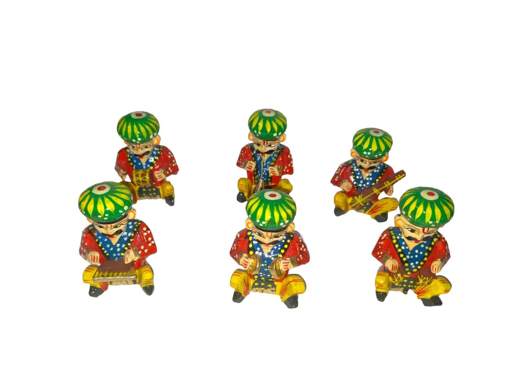 Kondapalli Rajasthani Wooden Band Set view 2