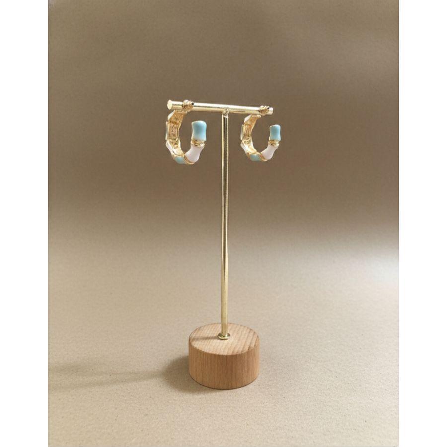 Earrings Pastel Hoop view 2