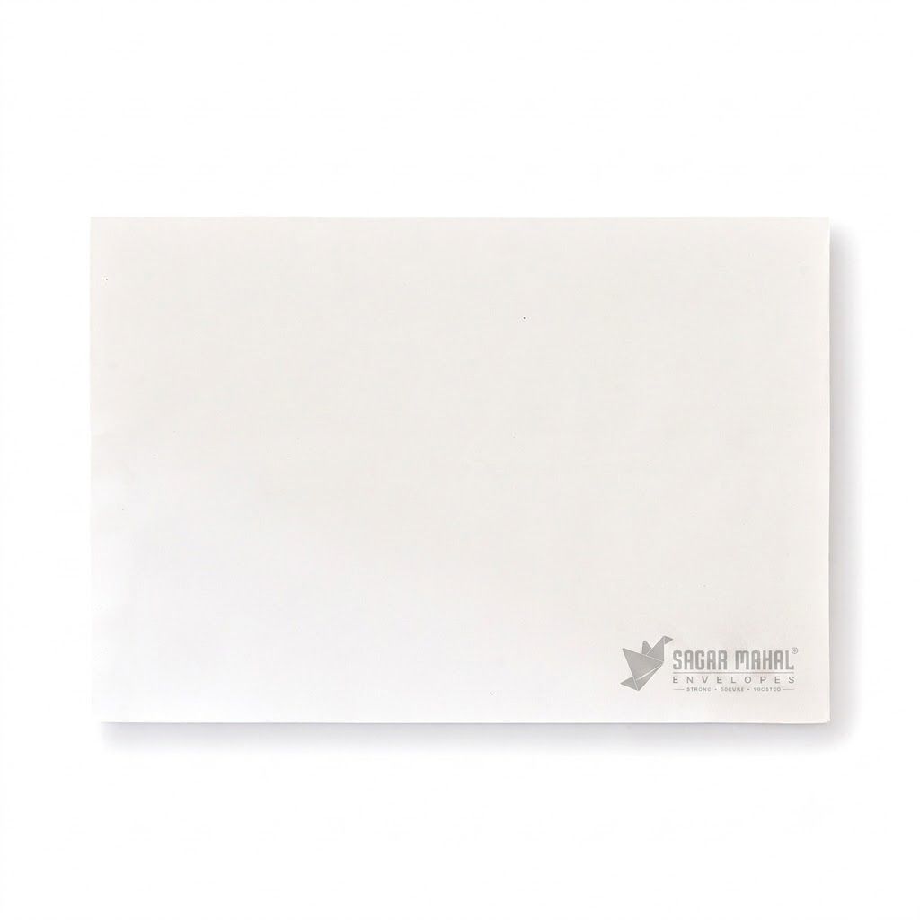 17 x 14 Inch White Laminated Envelope 115 GSM - Super Jumbo White Laminated Envelope, pack of 250pcs view 2