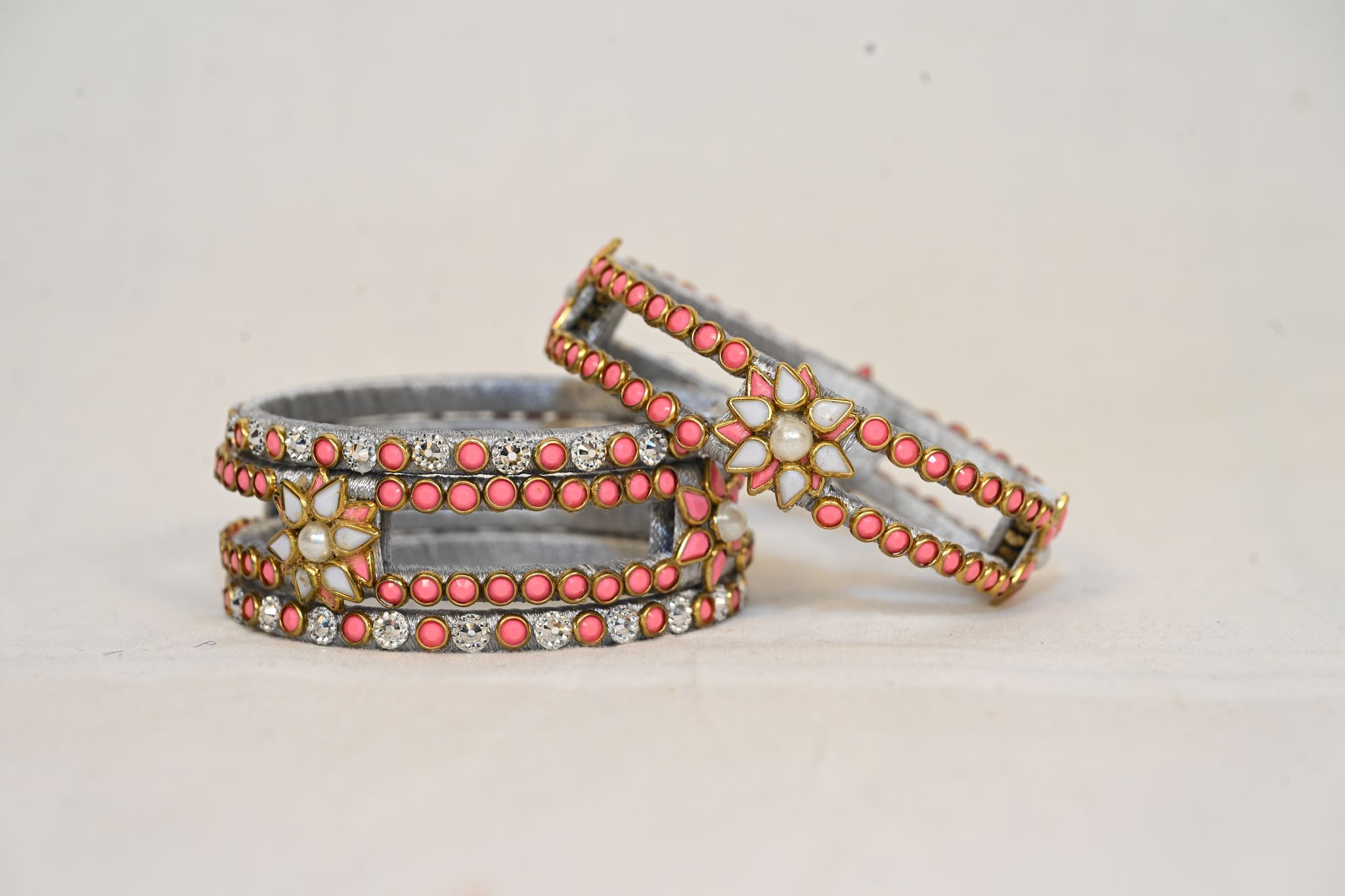 Friendly Silk Thread Bangles view 2