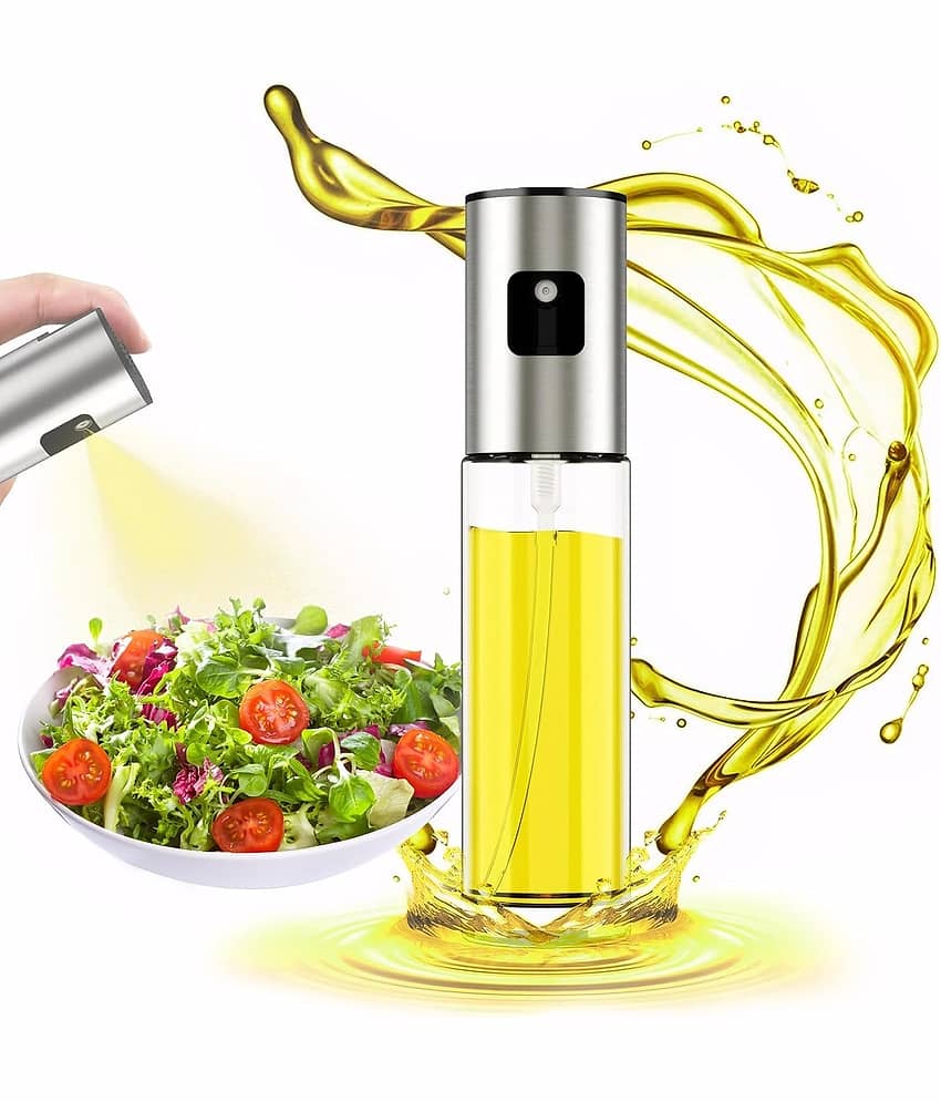 ZEPZY Oil Spray Dispenser Glass Multicolor Oil Container ( Set of 1 )