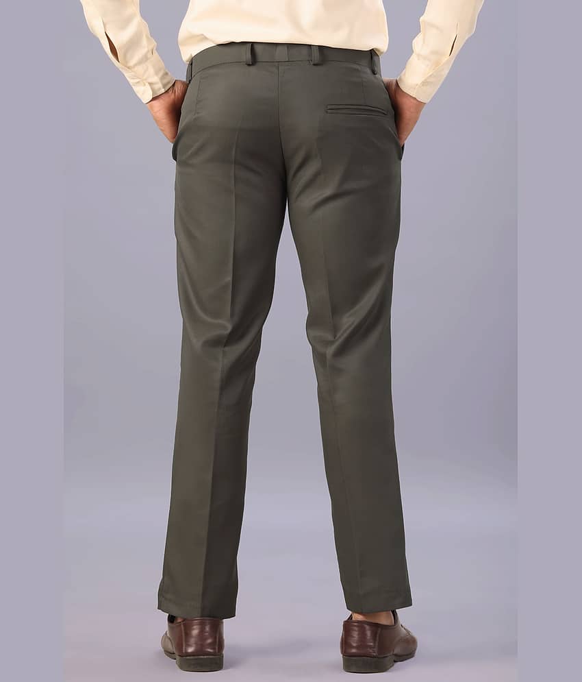 MOUDLIN Regular Men's Formal Trouser - Black ( Pack of 1 ) view 2