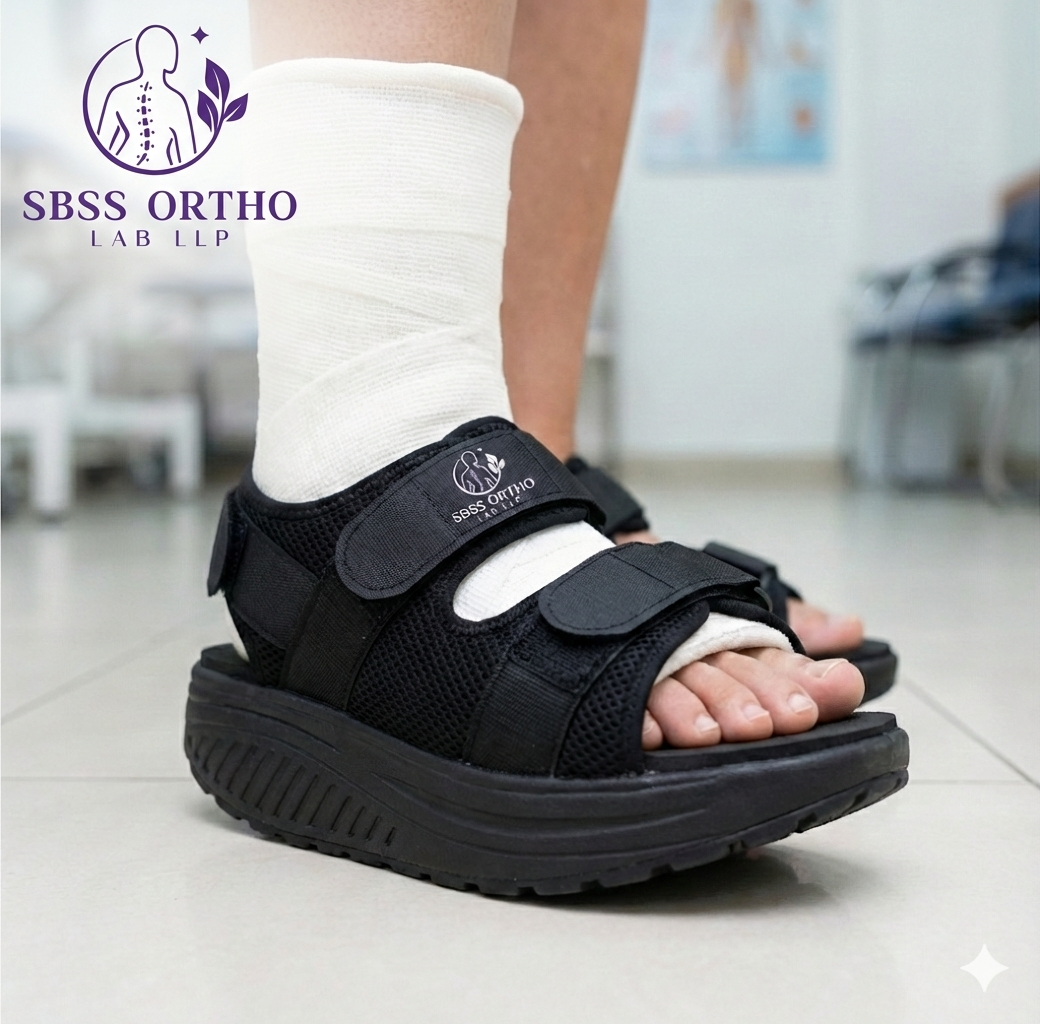 Rocker Bottom Cast Shoe