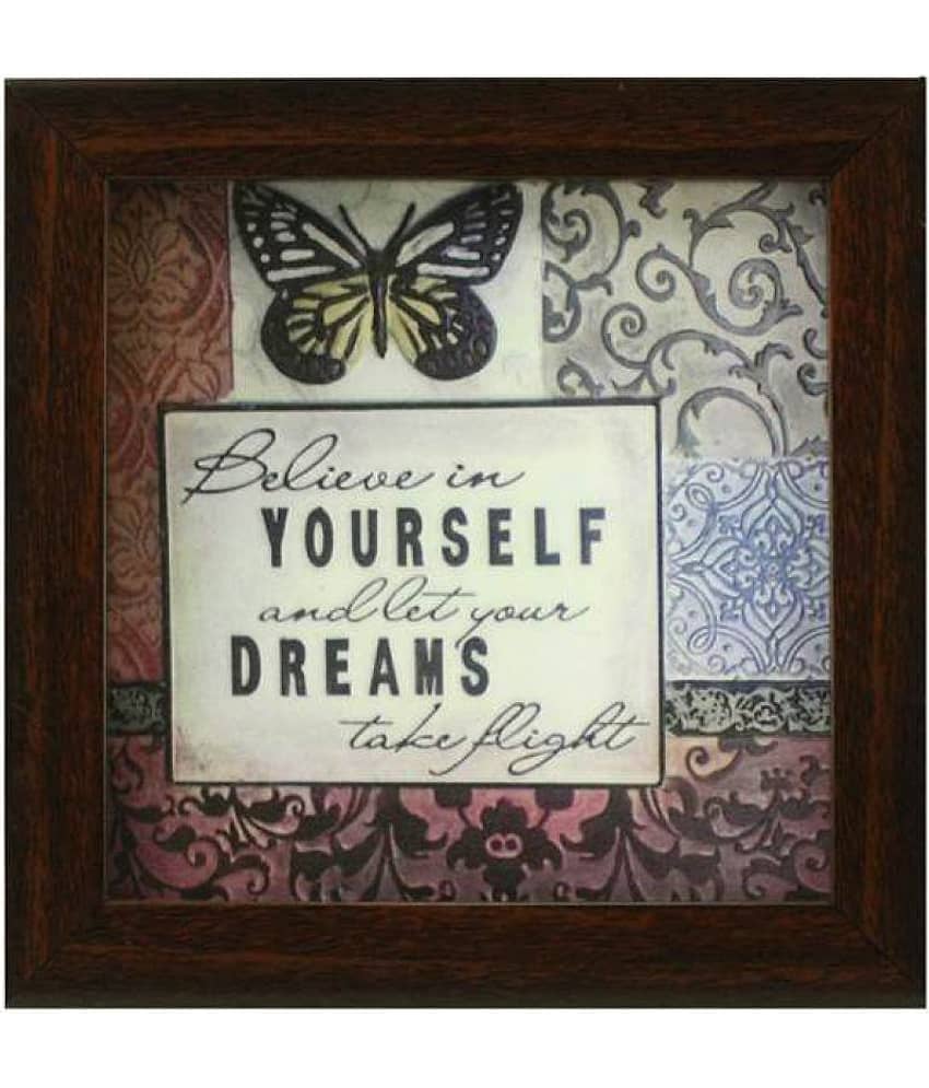 Indianara - Motivational Painting With Frame view 2