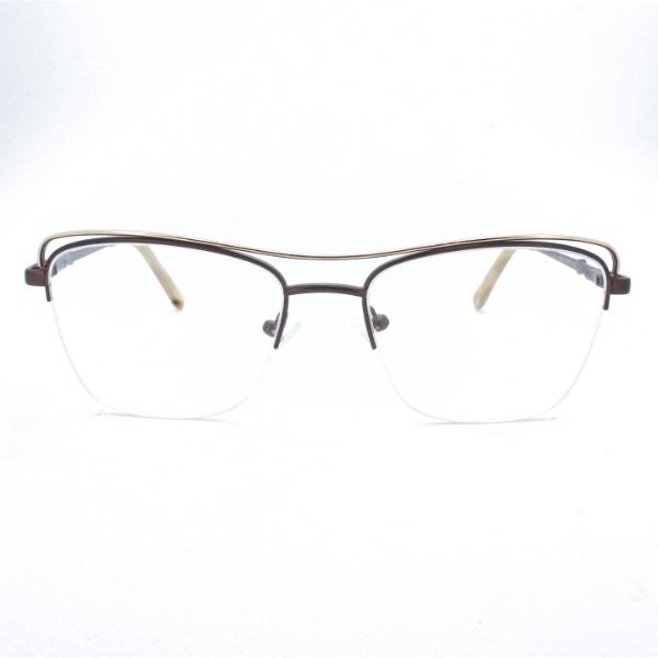 Lensoz Elite X Luxe Half Rim - Narrow - Copper Brown view 2