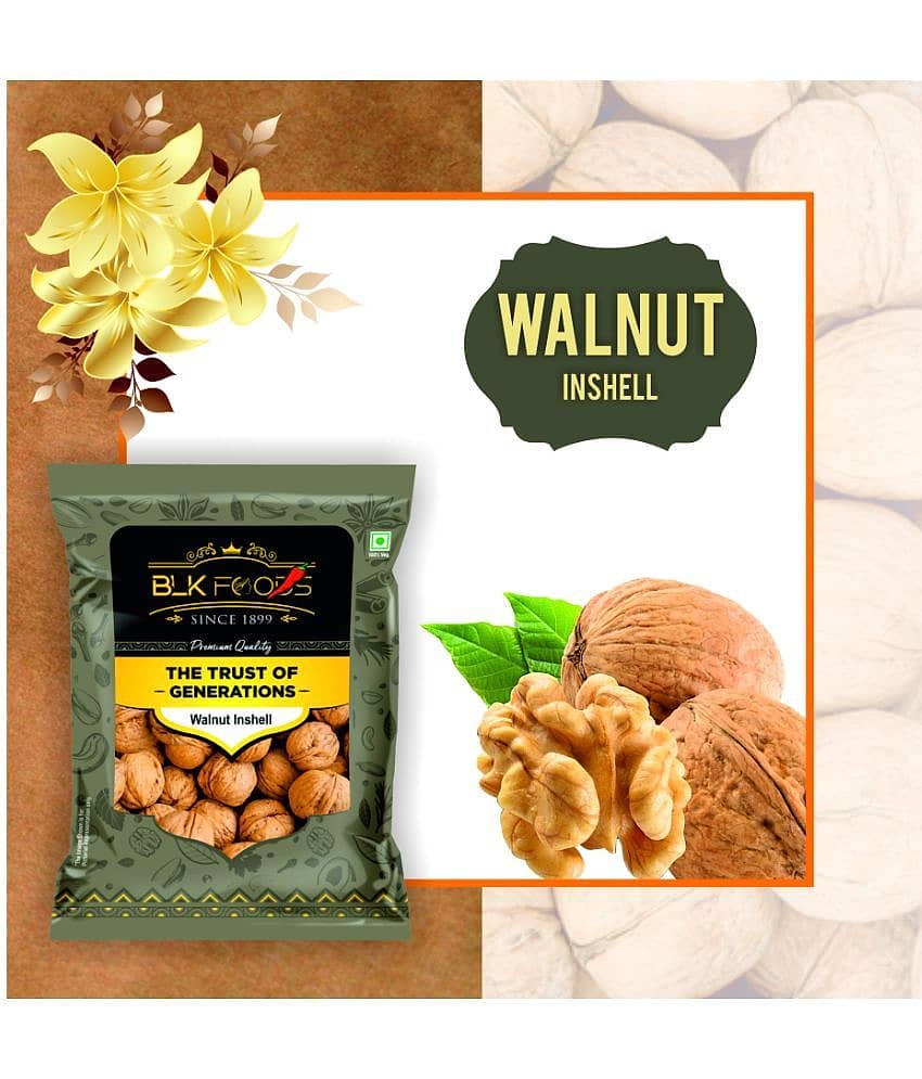 BLK FOODS California Inshell Walnuts(Saboot Akhrot) 400g g view 2