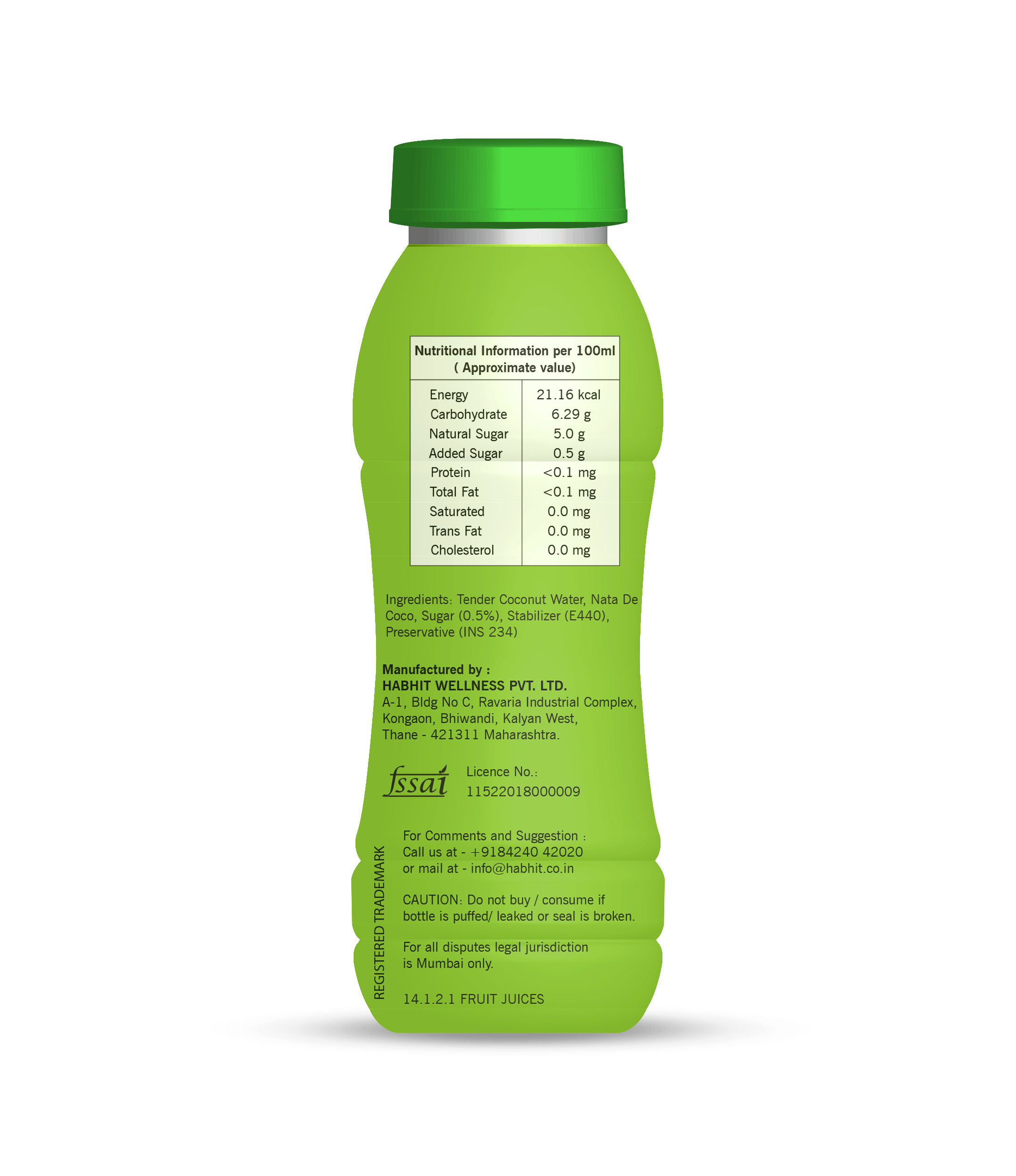 Mojoco Malai Bottle, 200 ml - Pack of 12 view 2