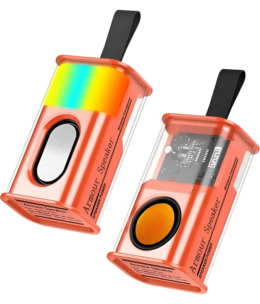 VERONIC ARMOUR 5 W Bluetooth Speaker Bluetooth V 5.1 with USB,SD card Slot,Aux Playback Time 5 hrs Assorted view 2